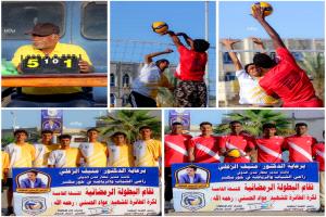 فريق جنود الزغلي يحقق فوزا سهلا على قتبان في بطولة الشهيد "عواد الحسني" للكرة الطائرة"