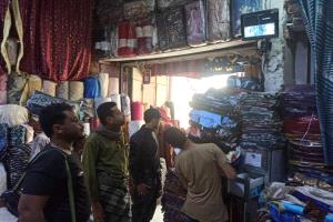 حملة امنية لمتابعة تشغيل كامرات المراقبة في المحلات التجارية بالح..