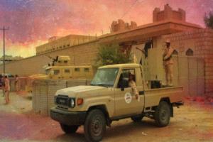 قوات موالية للعليمي تقتحم منزل الزبيدي وتروع اسرته 
