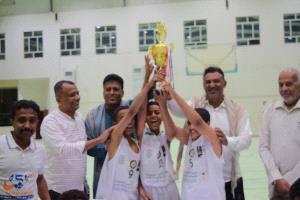 البرق بتريم يتوج ببطولة الريادة الثالثة لكرة السلة للبراعم