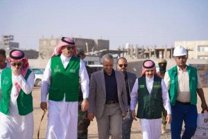 معاينة مشروع إنشاء وتجهيز مركز تأهيل الأطفال ذوي الإعاقة في العاصمة العاصمة عدن