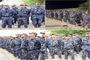 منتسبو أمن لحج خريجو دورة بلحاف يعلنون عن وقفة احتجاجية.