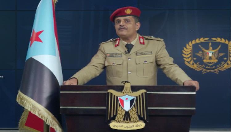 فيديو - لحظة اعلان القوات الحكومية الجنوبية إشراك قوات درع الوطن بالعمليات العسكرية 