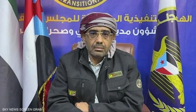 الزبيدي: نواجه مزيجًا من قوات الإخوان والقاعدة والحوثيين مع دخول دعم من منفذ الوديعة 