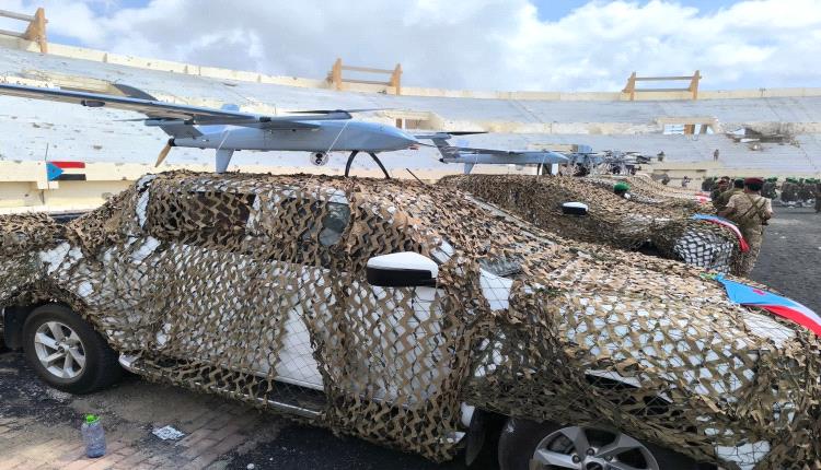 مصادر : القوات الحكومية الجنوبية تدخل سلاح الطيران المسير الخدمة وتنفذ قصفاً مفاجئاً ضد القوات الشمالية