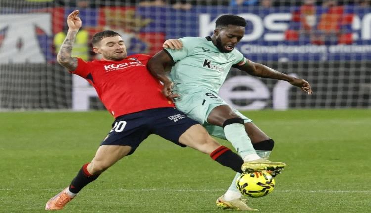 الدوري الإسباني.. أتلتيك بلباو يتعادل مع أوساسونا