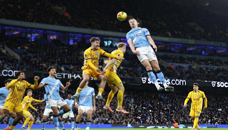 تعثر ثالث على التوالي.. برايتون يعرقل تقدم سيتي ويقدم هدية جديدة لآرسنال