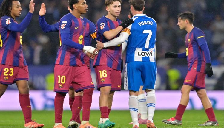 يامال وليفاندوفسكي على مقاعد بدلاء برشلونة أمام بلباو