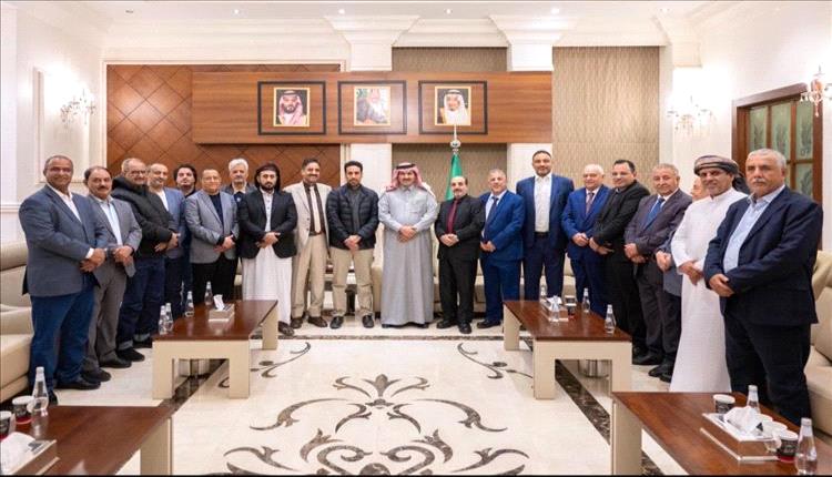 أول ظهور لوفد المجلس الانتقالي الجنوبي في الرياض 
