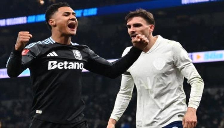 توتنهام يودع كأس إنجلترا على ملعبه أمام أستون فيلا