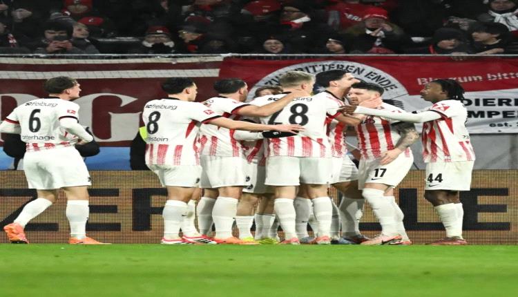 فرايبورغ يقلب النتيجة على هامبورغ ويصعد إلى المركز الثامن في البوندسليغا 