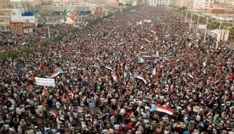 مليونيه الوفاء والصمود رسالة الى المشككين بشعبية الرئيس عيدروس الزبيدي 