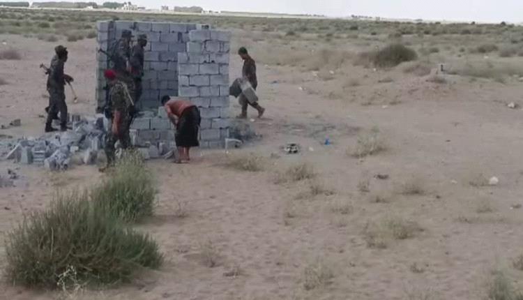 وحدة حماية الأراضي تتصدى لبسط عشوائي على أرض مطار عدن المستقبلي 