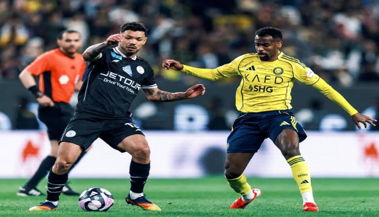 النصر يستعيد ذاكرة الانتصارات بفوز درامي أمام الشباب
