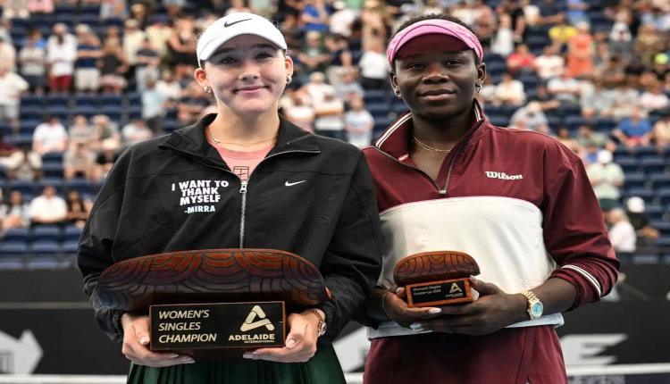 أندريفا تكتسح نهائي أديلايد وتنتزع لقبها الأول في فئة 500 نقطة