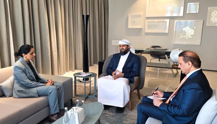 المحرّمي يستعرض مع السفيرة البريطانية الجهود المبذولة لترسيخ دعائم الأمن والاستقرار في العاصمة عدن