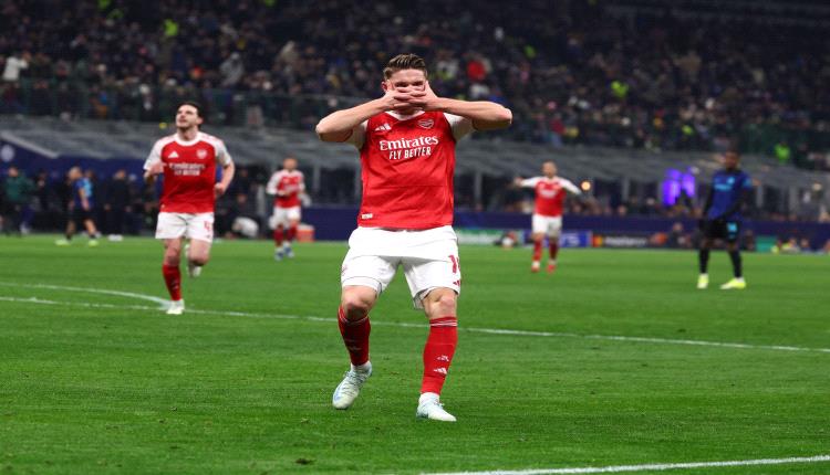 دوري أبطال أوروبا.. إعصار أرسنال يجتاح إنتر بثلاثية في عقر داره