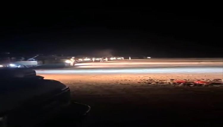 عناصر شمالية غازية تخطف طقمين على جنود حضارم في وادي حضرموت 