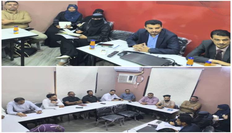 لقاءات مستمرة لمكتب الشؤون الاجتماعية والعمل بعدن لتعزيز العمل المشترك