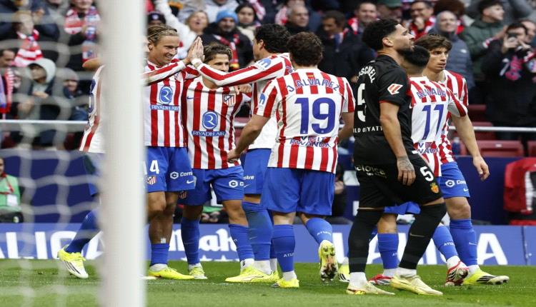 أتلتيكو مدريد يواصل سلسلته المثالية في الليجا الإسبانية بانتصار ثمين على مايوركا 