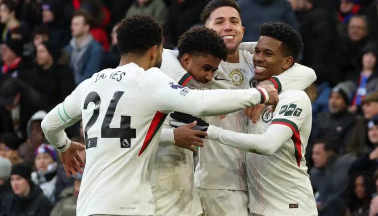 تشيلسي يرتقي للمركز الرابع بثلاثية أمام كريستال بالاس