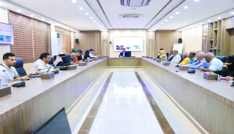 اختتام ورشة عرض الإطار الاستراتيجي لتأهيل ميناء الاصطياد السمكي بعدن