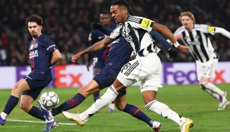 نيوكاسل يفرض التعادل على سان جيرمان في دوري الأبطال