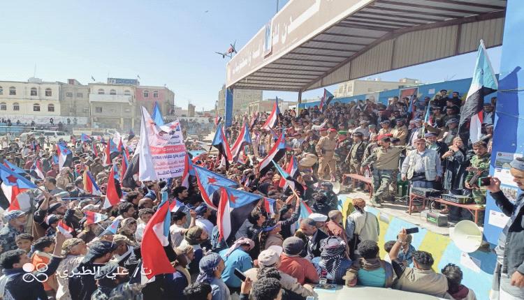 يافع : الاستعداد الكامل لكل خيارات التصعيد السلمي لاسقاط مشاريع الوصاية وافشال كل محاولات الاستهداف 