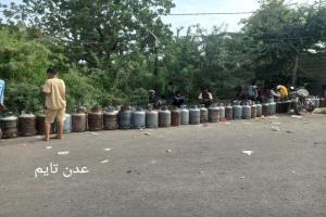 بوادر ازمة جديدة في مادة الغاز المنزلي بلحج
