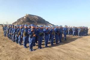 بتوجيهات المحرمي وشيخ.. قوات العمالقة الجنوبية تسلّم معسكر جبل حديد لقوات أمن المنشآت (محدث)