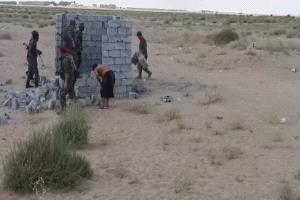 وحدة حماية الأراضي تتصدى لبسط عشوائي على أرض مطار عدن المستقبلي