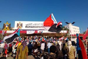 أبناء الجنوب يحيون الذكرى العشرين للتصالح والتسامح الجنوبي بالعاصمة الجنوبية عدن 
