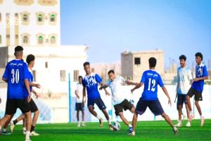 تضامن حضرموت يختتم أسبوعه التدريبي الثاني بمواجهة داخلية استعداداً لمباراة الريان القطري والشباب السعودي