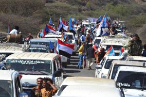 بالصور.. موكب محافظ الضالع يتجه إلى عدن للمشاركة في الاحتشاد الذي دعا إليه الرئيس الزُبيدي تأييدًا للإعلان الدستوري
