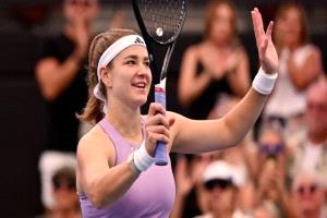 موكوفا تنهي سلسلة انتصارات ريباكينا وتضرب موعداً مع سابالينكا في برزبين