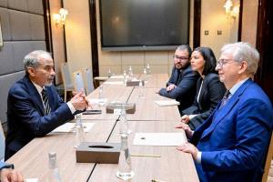 استعادة الدولة والتعافي الاقتصادي على طاولة لقاء الصبيحي مع سفيري ألمانيا وفرنسا