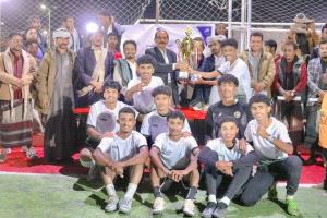 الشرارة يتوج ببطولة العزم السباعية لكرة القدم للفرق الشعبية بمدينة عتق 