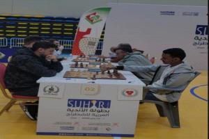 تضامن شبوة يواصل انتصاراته ويتغلب على نادي فلسطين في الجولة الخامسة من بطولة الأندية العربية للشطرنج