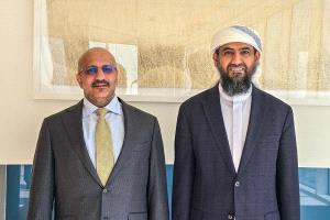 لقاء يجمع عضو الرئاسي "المحرّمي" مع طارق صالح في الرياض