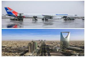 رحلة جوية رابعة أسبوعية (عدن - الرياض - عدن) 