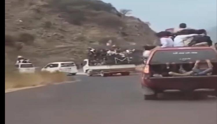 انطلاق موكب يافع إلى عدن للمشاركة في مليونية التصعيد ضد الوصاية والاحتلال