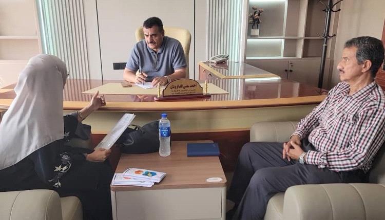 مدير عام البريقة يناقش تفعيل إدارة محمية العزيزي وتعزيز حمايتها