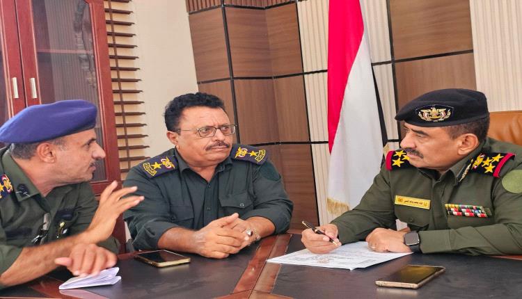 مدير عام شرطة شبوة يشدد على رفع مستوى الجاهزية الأمنية بميفعة