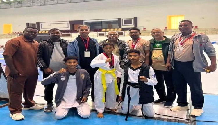 سمعون وشعب حضرموت يخطفون الذهب في اليوم الأول من بطولة خريف ظفار للتايكوندو