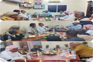 مسجدي يناقش مع قيادات الأندية الرياضية بساحل حضرموت التحديات الراهنة وسبل تطوير البنية التحتية