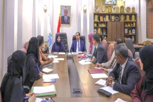 وزيرا "الشباب والرياضة" و "التخطيط" يبحثان تمويل إعادة تأهيل المنشآت الرياضية بعدن