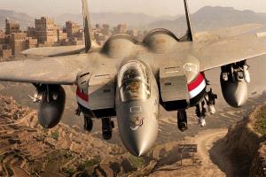 عن إمتلاك اليمن طيران حربي وضرب مطار صنعاء