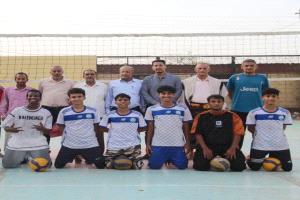 رئيس نادي الروضة يستقبل رئيس الاتحاد لكرة الطائرة في مقر النادي