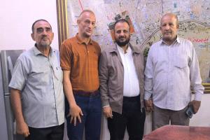اليزيدي يلتقي قيادة اتحاد الكرة الطائرة