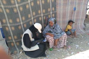 استمرار العمل الميداني للفترة (15) من الجولة الثانية لمسح ميزانية الأسرة في محافظة الضالع
